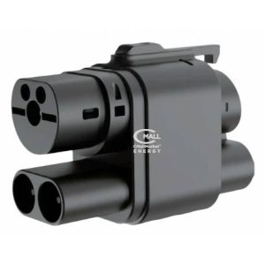 Adaptador / Convertidor Cargador DC CCS2 a CCS1 (Combo 2 a Combo 1) Vehiculos Electricos EV / PHEV