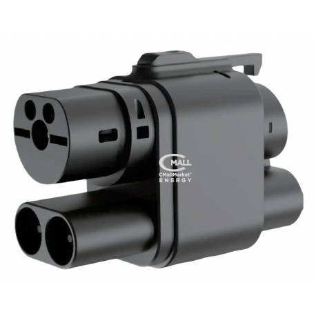 Adaptador / Convertidor Cargador DC CCS2 a CCS1 (Combo 2 a Combo 1) Vehiculos Electricos EV / PHEV