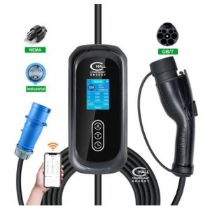 Cargador Portatil Inteligente 7kW (Cargador Viajero) AC GB/T (Chino 20234.2) Vehiculos Electricos EV e Hibridos PHEV