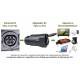 Adaptador / Convertidor Tipo 2 V2L (IEC 62196-2 Mennekes) Vehiculos Electricos EV / PHEV - Imagen 6